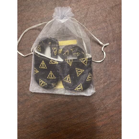 Trendy Baby Moc Shop Harry Potter Deathly Hallows Moccasin Crib Shoe 0-3‎ Month - Picture 2 of 5